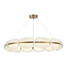 ST LUCE SL1304.203.65 Люстра подвесная ST-Luce Золотистый/Белый LED 1*65W 3000K