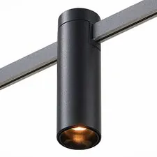 ST LUCE ST810.406.05 Магнитный трековый светильник FARM Черный LED 1*5W 3000K 227Lm Ra90 60 IP20 D35xH112 24