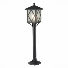 ST LUCE SL084.415.01 Светильник уличный наземный ST-Luce Черный/Черный, Прозрачный E27 1*60W