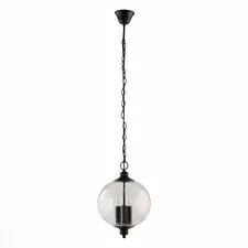 ST LUCE SL362.303.03 Светильник подвесной ST-Luce Черный/Прозрачный E14 3*60W