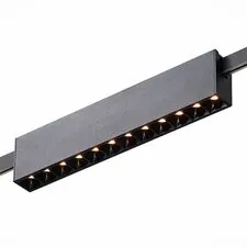 ST LUCE ST816.446.12 Магнитный трековый светильник FARM Черный LED 1*12W 4000K 609Lm Ra90 40 IP20 L232xW24x