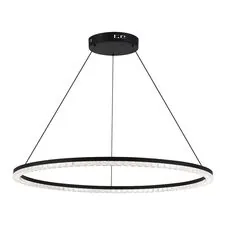 ST LUCE SL1018.413.01 Светильник подвесной ST-Luce черный/прозрачный LED 1*54W 4000K
