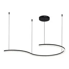 ST LUCE SL1018.403.01 Светильник подвесной ST-Luce черный/прозрачный LED 1*65W 4000K