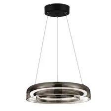 ST LUCE SL6019.323.01 Светильник подвесной ST-Luce Черный/Дымчатый, Белый LED 1*18W 3000K