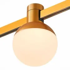 ST LUCE ST815.246.05 Магнитный трековый светильник FARM Золотистый LED 1*5W 4000K 89Lm Ra90 120 IP20 D75xH1