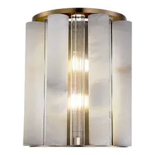ST LUCE SL1516.301.02 Светильник настенный ST-Luce Бронза, Прозрачный/Белый алебастр G9 2*5W