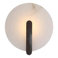 ST LUCE SL1195.401.01 Светильник настенный ST-Luce черный/алебастр LED 1*5W 3000K