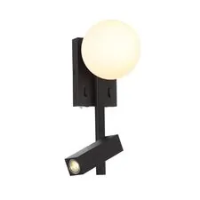ST LUCE SL1581.401.02 Светильник настенный ST-Luce Черный/Белый LED 2*1+4W 3200K