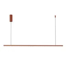 ST LUCE SL1018.613.01 Светильник подвесной ST-Luce терракотовый/прозрачный LED 1*32W 4000K