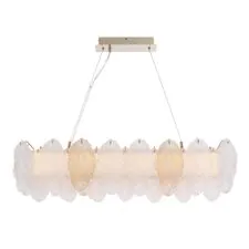 ST LUCE SL6135.233.01 Светильник подвесной ST-Luce золото/прозрачный, янтарный LED 1*24W 3000K