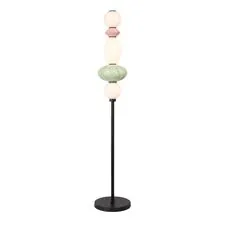 ST LUCE SL6134.405.01 Светильник напольный ST-Luce черный/розовый, зелёный, опаловый LED 1*20W 3000K
