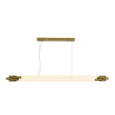 ST LUCE SL6237.303.58 Светильник подвесной ST-Luce латунь/белый LED 1*58W 4000K
