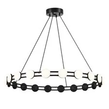 ST LUCE SL6610.403.20 Светильник подвесной ST-Luce черный/белый LED 1*40W 4000K