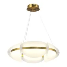 ST LUCE SL1304.203.45 Люстра подвесная ST-Luce Золотистый/Белый LED 1*45W 3000K