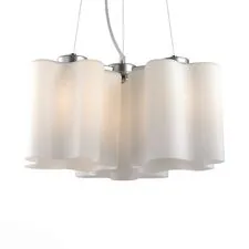 ST LUCE SL116.503.03 Люстра подвесная ST-Luce Серебристый/Белый E27 3*60W