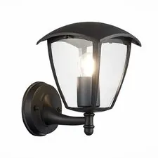 ST LUCE SL081.401.01 Светильник уличный настенный ST-Luce Черный/Черный, Прозрачный E27 1*40W