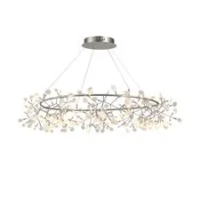ST LUCE SL379.103.216 Люстра подвесная ST-Luce Серебристый/Белый LED 216*0,5W 3500K
