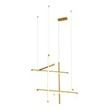 ST LUCE SL6207.203.70 Светильник подвесной ST-Luce Матовое золото LED 1*70W 3000K