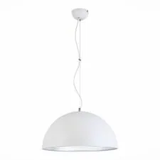 ST LUCE SL279.503.01 Светильник подвесной ST-Luce Белый/Белый, Серебристый E27 1*60W