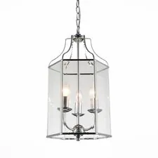 ST LUCE SL228.103.03 Люстра подвесная ST-Luce Хром/Прозрачный E14 3*40W