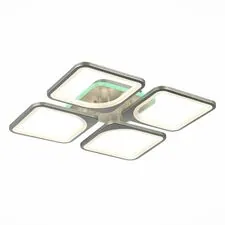 EVOLED SLE500492-04RGB Светильник потолочный Серебристый/Белый LED 1*136W RGB 8W 3000-6000K