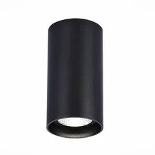 ST LUCE ST157.432.15 Светильник потолочный Черный LED 1*15W 3000K 1 200Lm Ra>90 60° IP44 D75xH140 220-265V