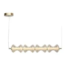 ST LUCE SL6136.223.01 Светильник подвесной ST-Luce золото/коньячный LED 1*22W 3000K
