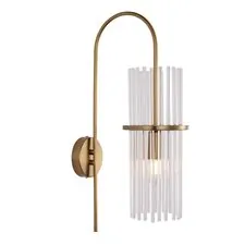 ST LUCE SL6145.301.01 Светильник настенный ST-Luce латунь/прозрачный E14 1*40W