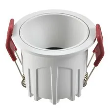 ST LUCE ST757.538.10R Светильник встраиваемый. Белый LED 1*10W 60° IP20 D65xH52 85-265V В комплекте