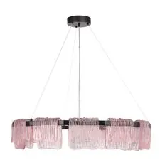 ST LUCE SL6021.403.66 Светильник подвесной ST-Luce черный/розовый LED 1*66W 4000K