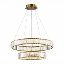 ST LUCE SL1622.303.02 Люстра подвесная ST-Luce Латунь/Прозрачный LED 1*70W 4000K