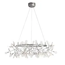 ST LUCE SL379.103.135 Люстра подвесная ST-Luce Серебристый/Белый LED 135*0,3W 3500K