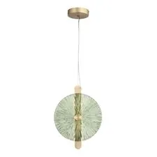 ST LUCE SL6141.323.01 Светильник подвесной ST-Luce бронза/зелёный LED 1*11W 4000K
