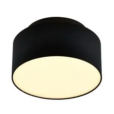 ST LUCE ST166.442.17 Светильник потолочный Черный LED 1*12+5W 4000K 1 190Lm Ra>90 120 ° IP20 D110xH30 85-265