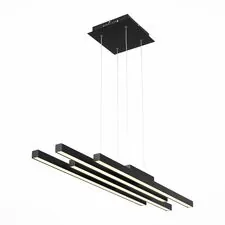 ST LUCE SL933.403.04 Люстра подвесная ST-Luce Черный/Белый,Черный LED 1*38W 3000K/4000K/6000K