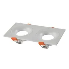 ST LUCE ST259.508.02 Светильник встраиваемый. Белый GU10 2*50W IP44 L100xW200xH40 -V Без ламп
