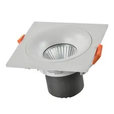 ST LUCE ST259.538.10 Светильник встраиваемый. Белый LED 1*10W 3000K 700Lm Ra>90 60° IP44 L100xW100xH66 85-265V