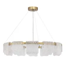 ST LUCE SL6021.203.66 Светильник подвесной ST-Luce золотистый/прозрачный LED 1*66W 4000K