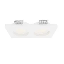 Maytoni DL002-GU10-02-W Сетильник встраиваемый Gyps Modern