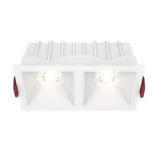 Maytoni Technical DL043-02-10W3K-D-SQ-W Модульный встраиваемый светодиодный светильник диммируемый Alfa LED