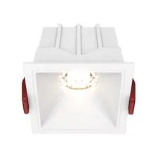 Maytoni Technical DL043-01-10W3K-D-SQ-W Модульный встраиваемый светодиодный светильник диммируемый Alfa LED