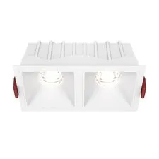 Maytoni Technical DL043-02-10W4K-D-SQ-W Модульный встраиваемый светодиодный светильник диммируемый Alfa LED