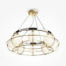 Maytoni Decorative MOD312PL-08GCH Подвесная люстра Carcass