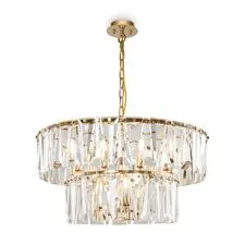 Maytoni Decorative MOD043PL-12G Хрустальная люстра Puntes