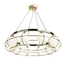 Maytoni Decorative MOD312PL-10GCH Подвесная люстра Carcass