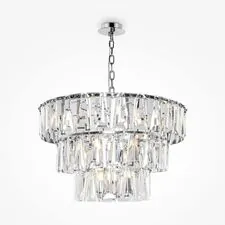 Maytoni Decorative MOD043PL-18CH Хрустальная люстра Puntes