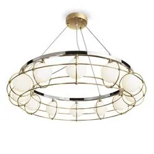 Maytoni Decorative MOD312PL-12GCH Подвесная люстра Carcass