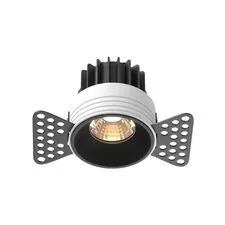 Maytoni Technical DL058-7W3K-TRS-B Светильник встраиваемый Round