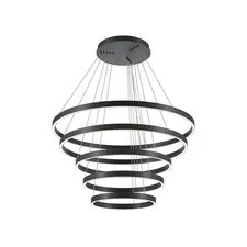 Maytoni Decorative MOD058PL-L200BK Люстра подвесная светодиодная диммируемая Rim