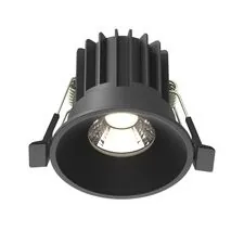 Maytoni Technical DL058-7W4K-B Светильник встраиваемый Round